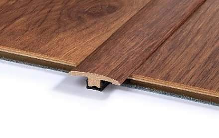 Transition profile (HDF), decor-matched
