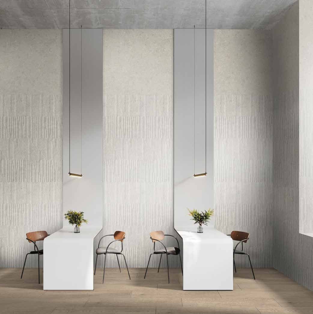 Room with Rocko R159 Soulstone B wall panels