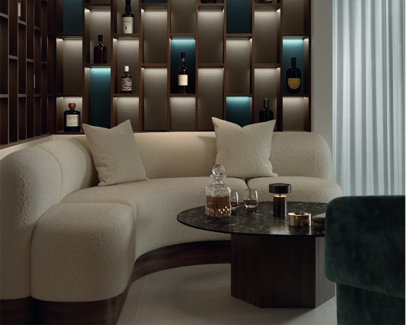 Interior with Kronospan surfaces