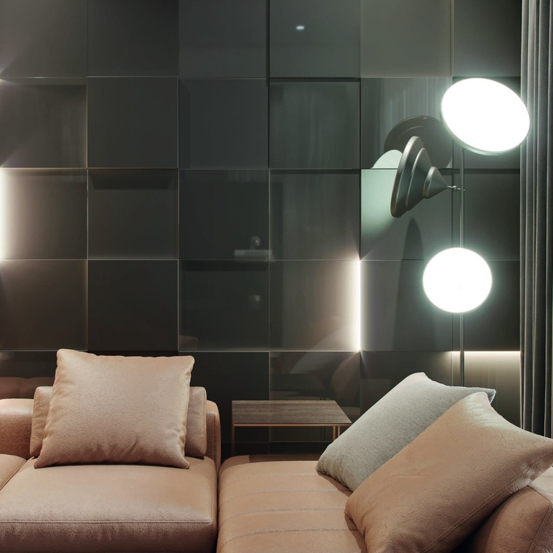 Interior with Kronospan surfaces