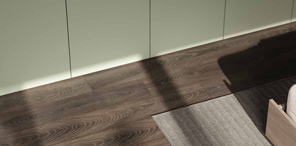 Room with K479 Espresso Carpenter Oak flooring